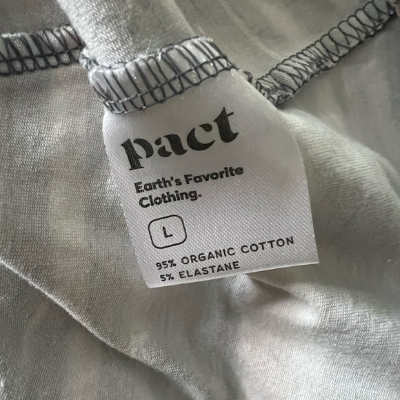 ‼️NWOT: Pact Organic Strappy Midi Striped Dress - L - Picture 4 of 4